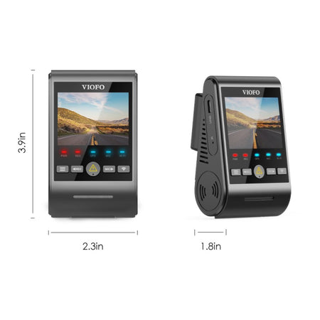 Viofo Dashcam A229duo-G 2k 1440p + 2k 5ghz Wifi + Gps | Formula