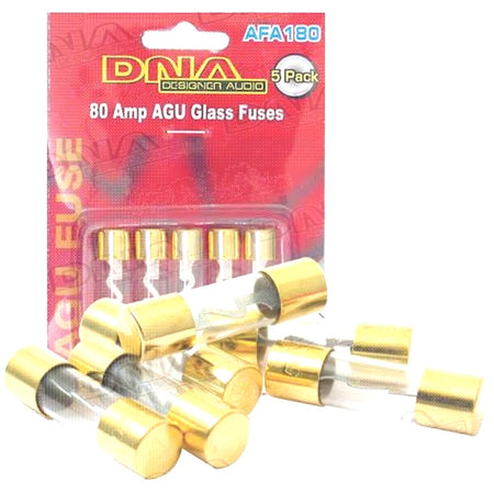 Agu Fuses 80 Amp Gold Fuse (5 Pack) | Formula
