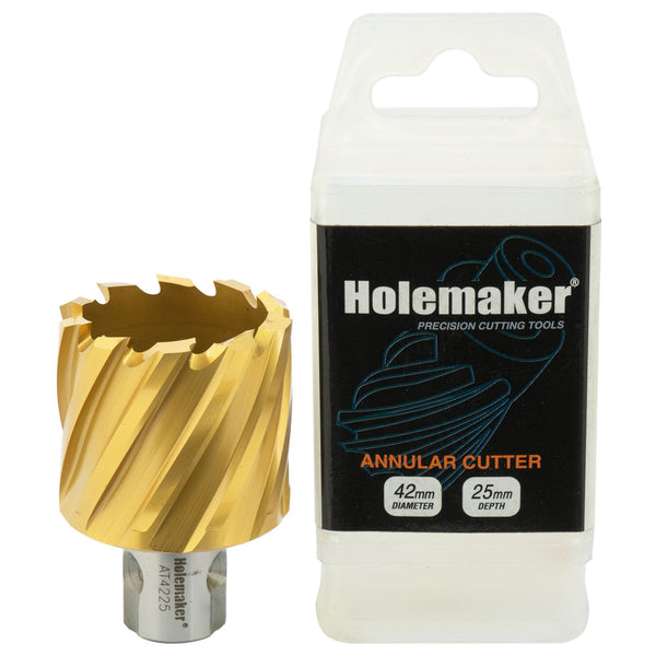 Holemaker Uni Shank Tinite (Tin) Cutter 42mmx25mm