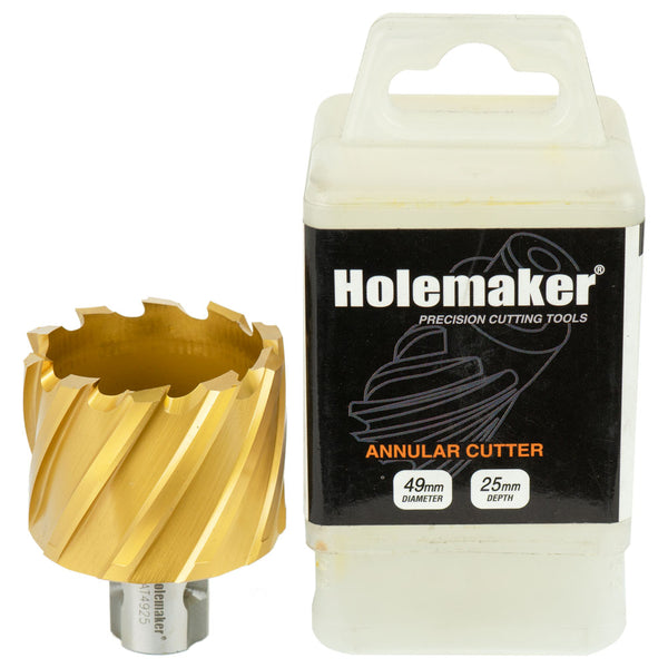 Holemaker Uni Shank Tinite (Tin) Cutter 49mmx25mm