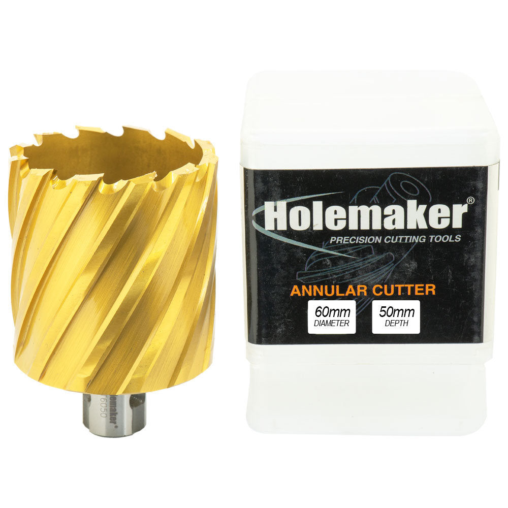Holemaker Uni Shank Tinite (Tin) Cutter 60mmx50mm