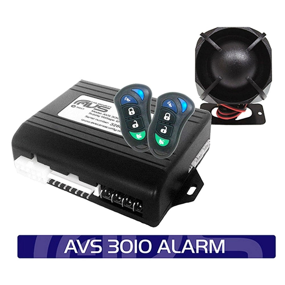 Avs 3010 Alarm With Immobiliser & Siren | Formula