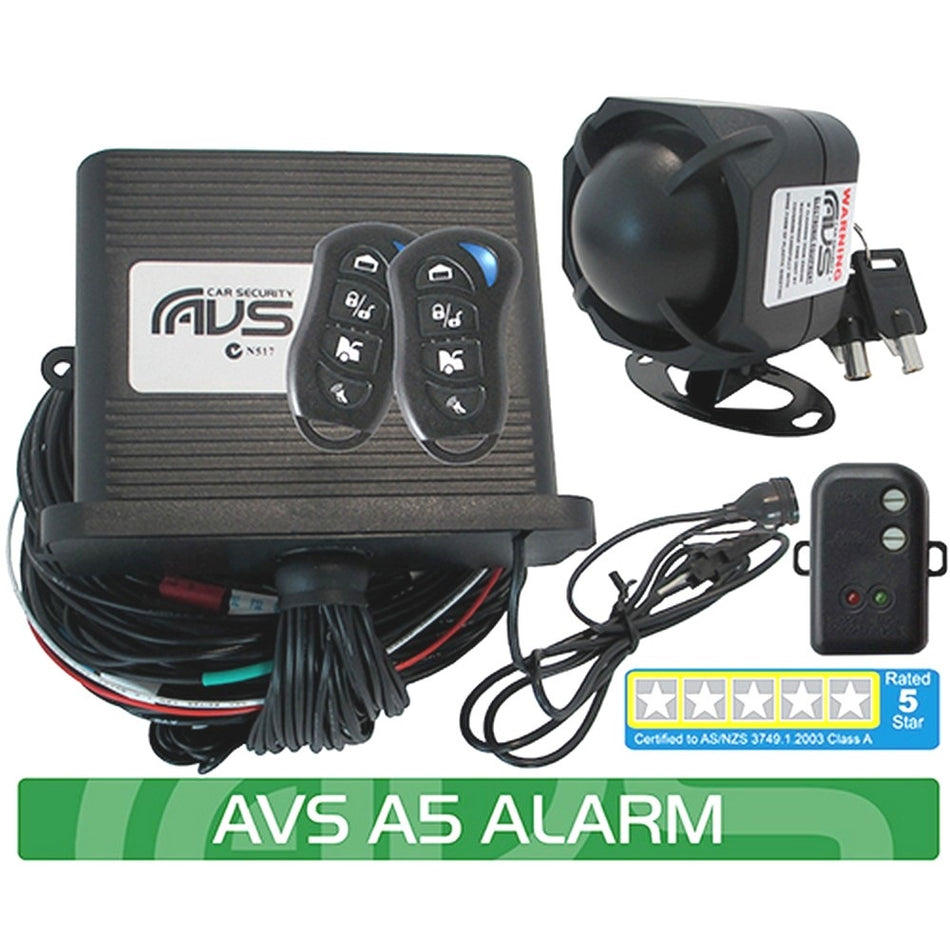 A5 As/Nzs Standards Certified Alarm/Immobiliser | Formula