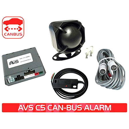 C5 Can-Bus Alarm With Back Up Siren , Ultra Sonic Sensors & Tilt Sensor | Formula