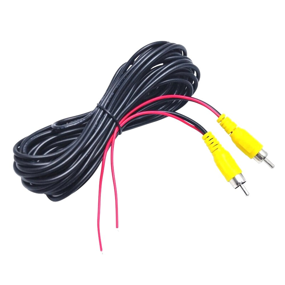 Avs Rca 10 Metre Video Cable With Red Power Wire | Formula