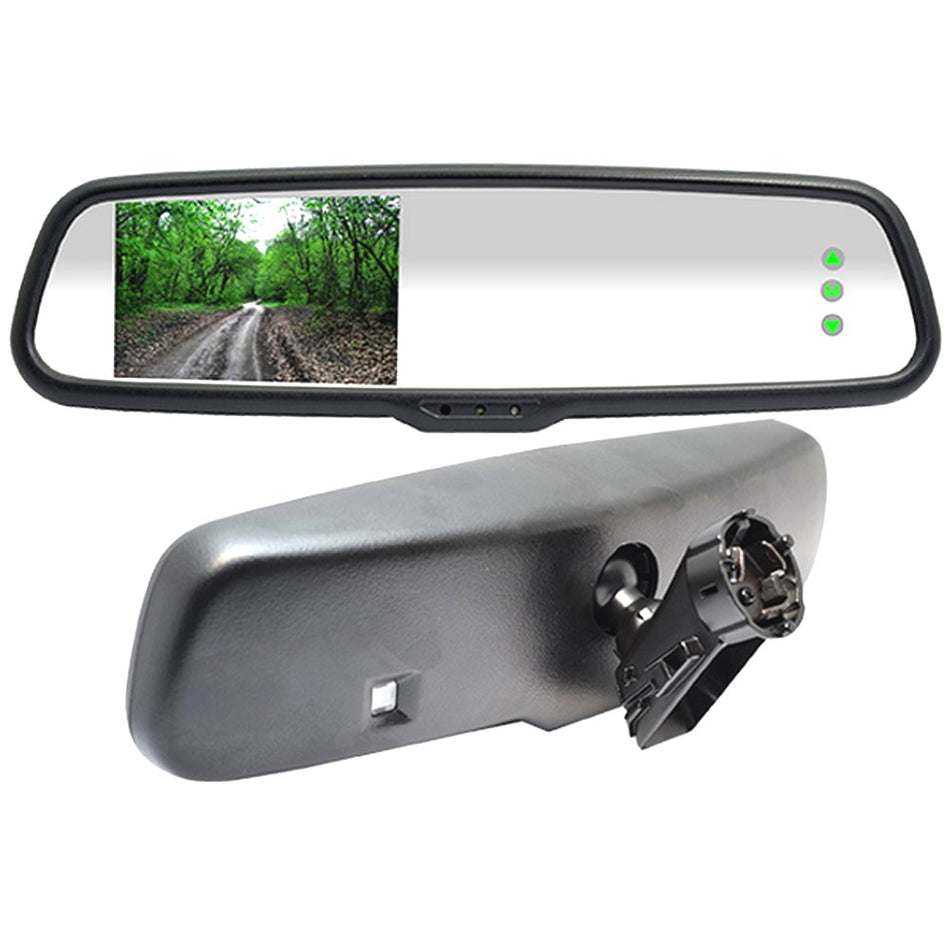 Avs 4.3" Rearview Mirror Rca Monitor For Ranger Xlt | Formula