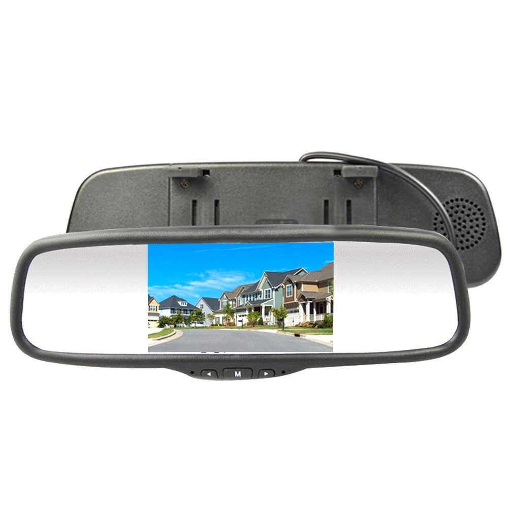 Avs 5" Clip On Rear View Mirror Rca Lcd Monitor Universal | Formula