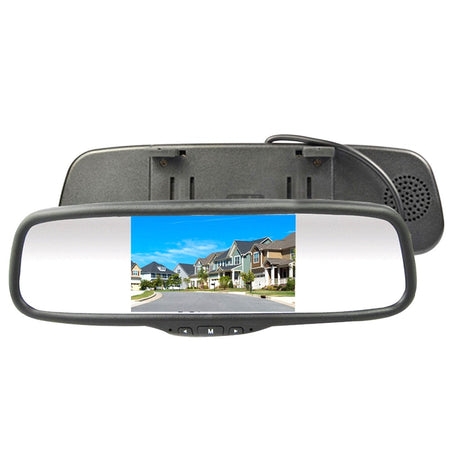 Avs 5" Clip On Rear View Mirror Rca Lcd Monitor Universal | Formula