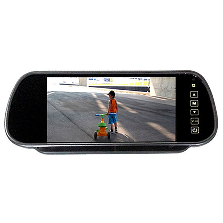 Avs 7" Clip On Rear View Mirror Rca Lcd Monitor | Formula