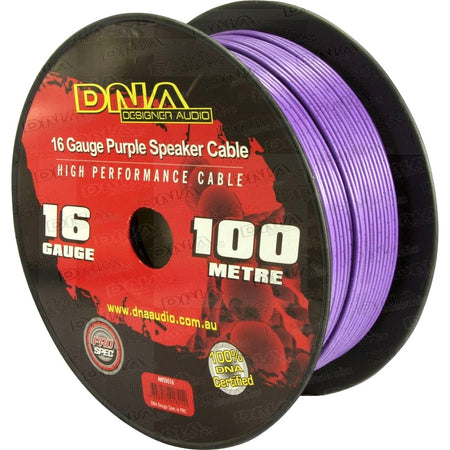 Dna Cable 16 Gauge Speaker Cable Purple 100mtr | Formula