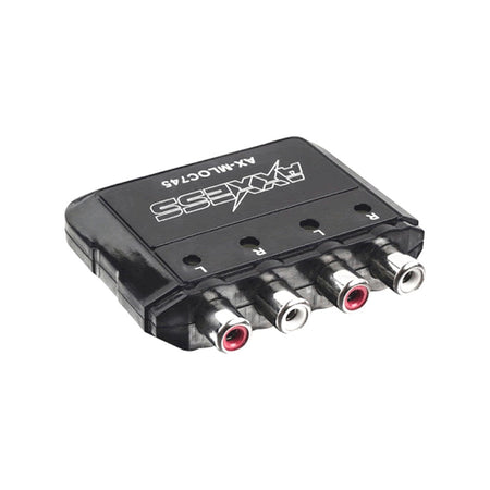 4 Ch Passive Line Out Converter Mini 80w Speaker To Rca With Amp Turn On | Formula