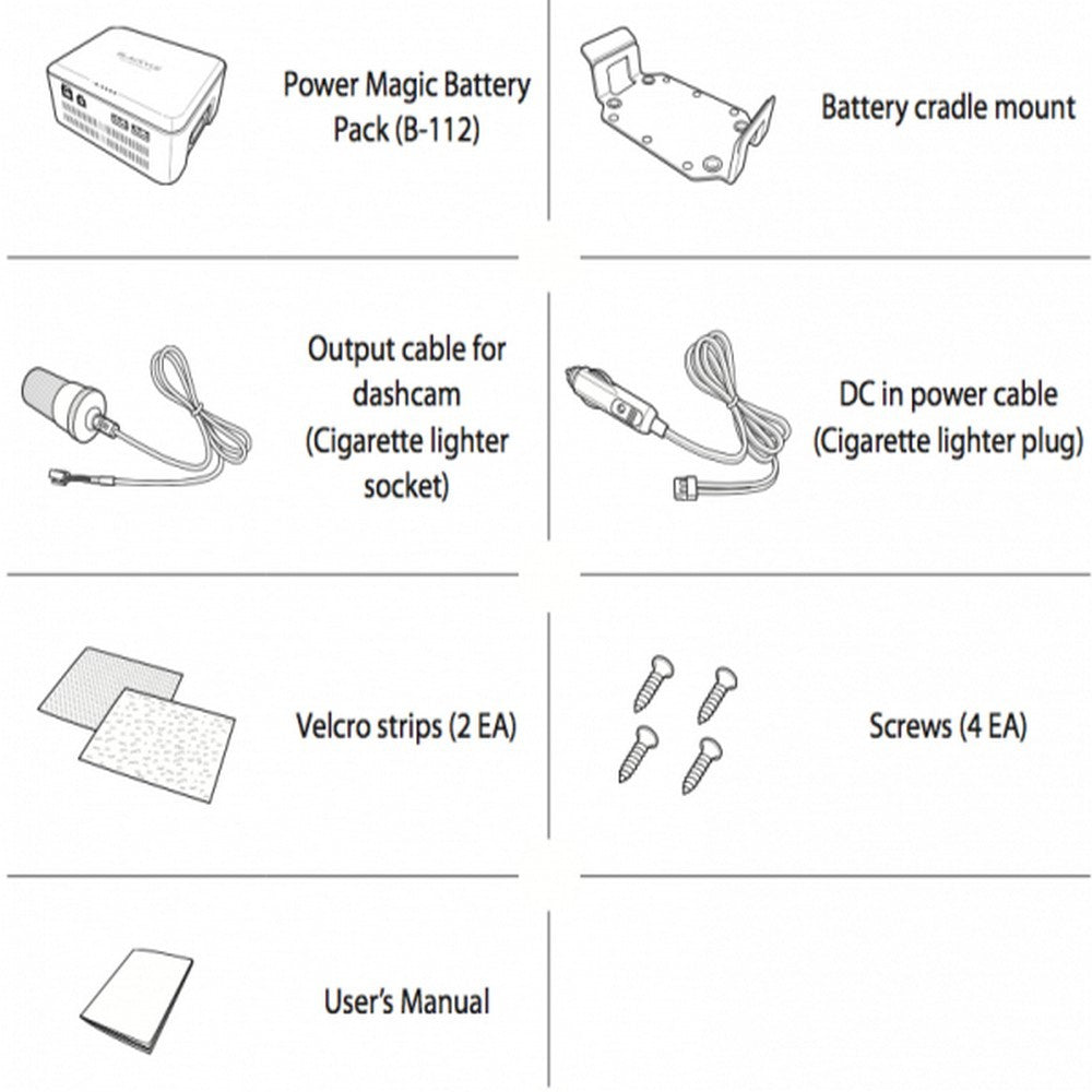 Blackvue B-112 Power Magic Battery Pack | Formula