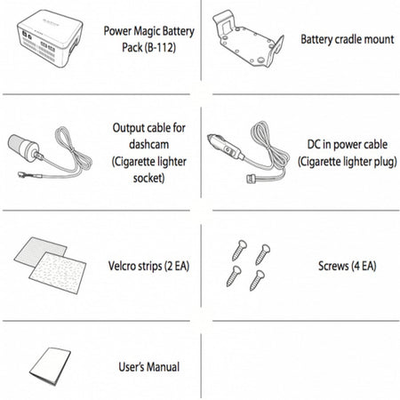 Blackvue B-112 Power Magic Battery Pack | Formula