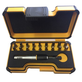 Felo 4Impact Bit Set 18pc Impact Holder with PH PZ SQ & TORX | Hobeca
