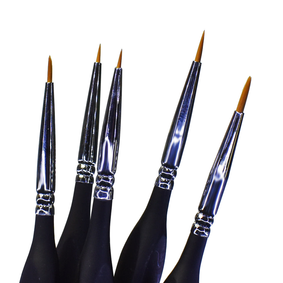 Scale Modellers Supply Synthetic Brush Set 5pc | Formula