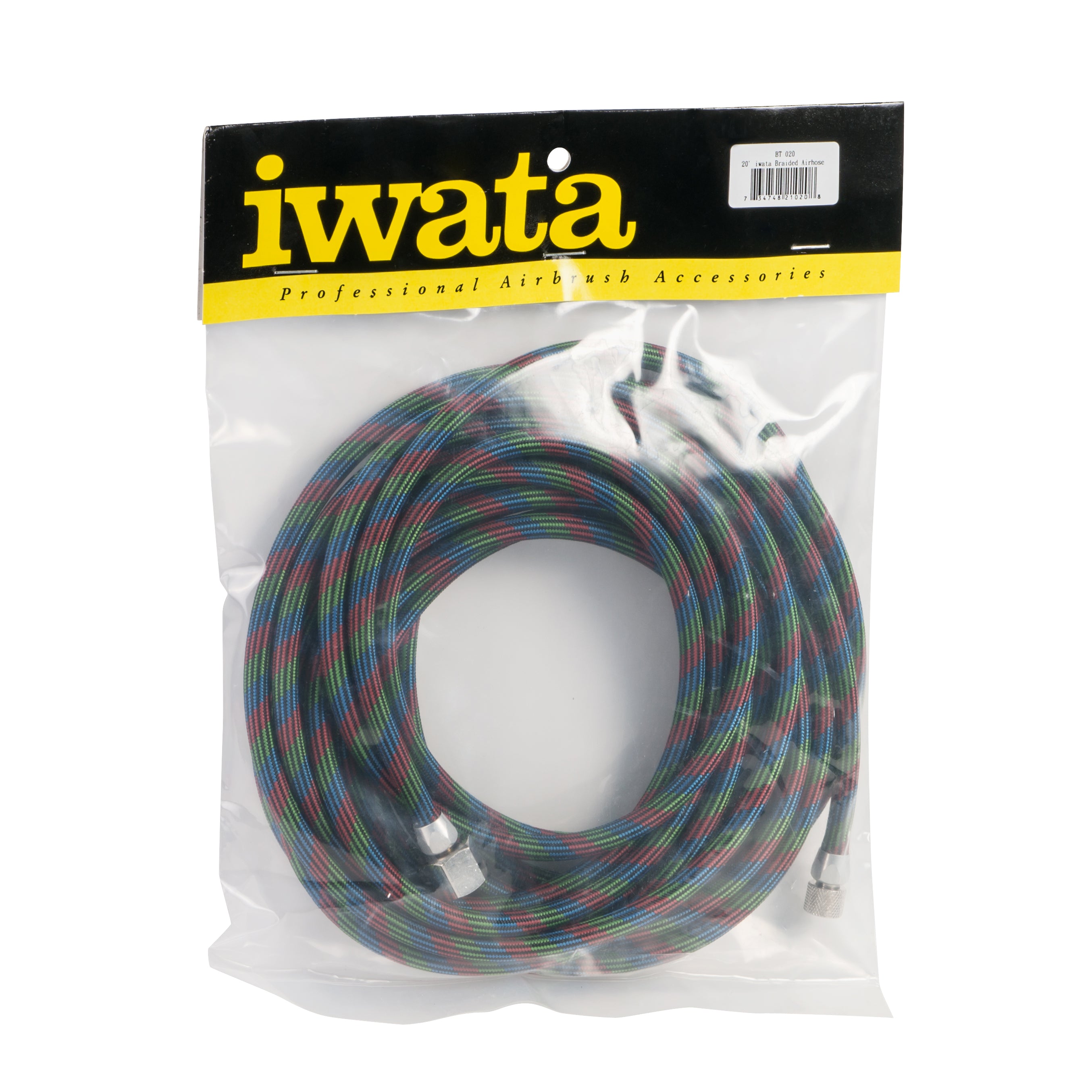 Iwata Airbrush Hose Braided 6m 1/4" X 1/8" Connections | Formula