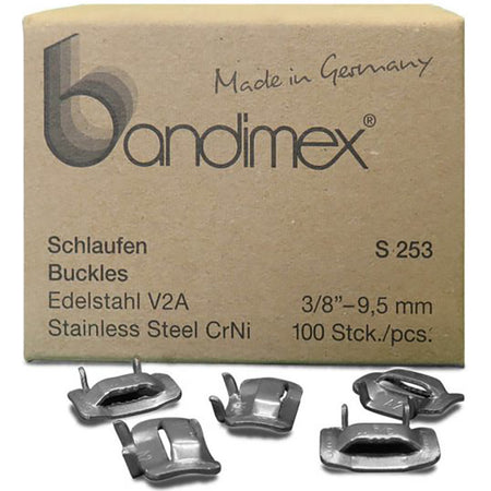 Bandimex S253 Buckles 3/8in (100pc) | ISL