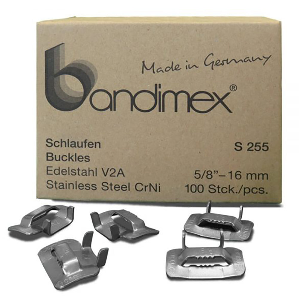 Bandimex S255 Buckles 5/8in (100pc) | ISL