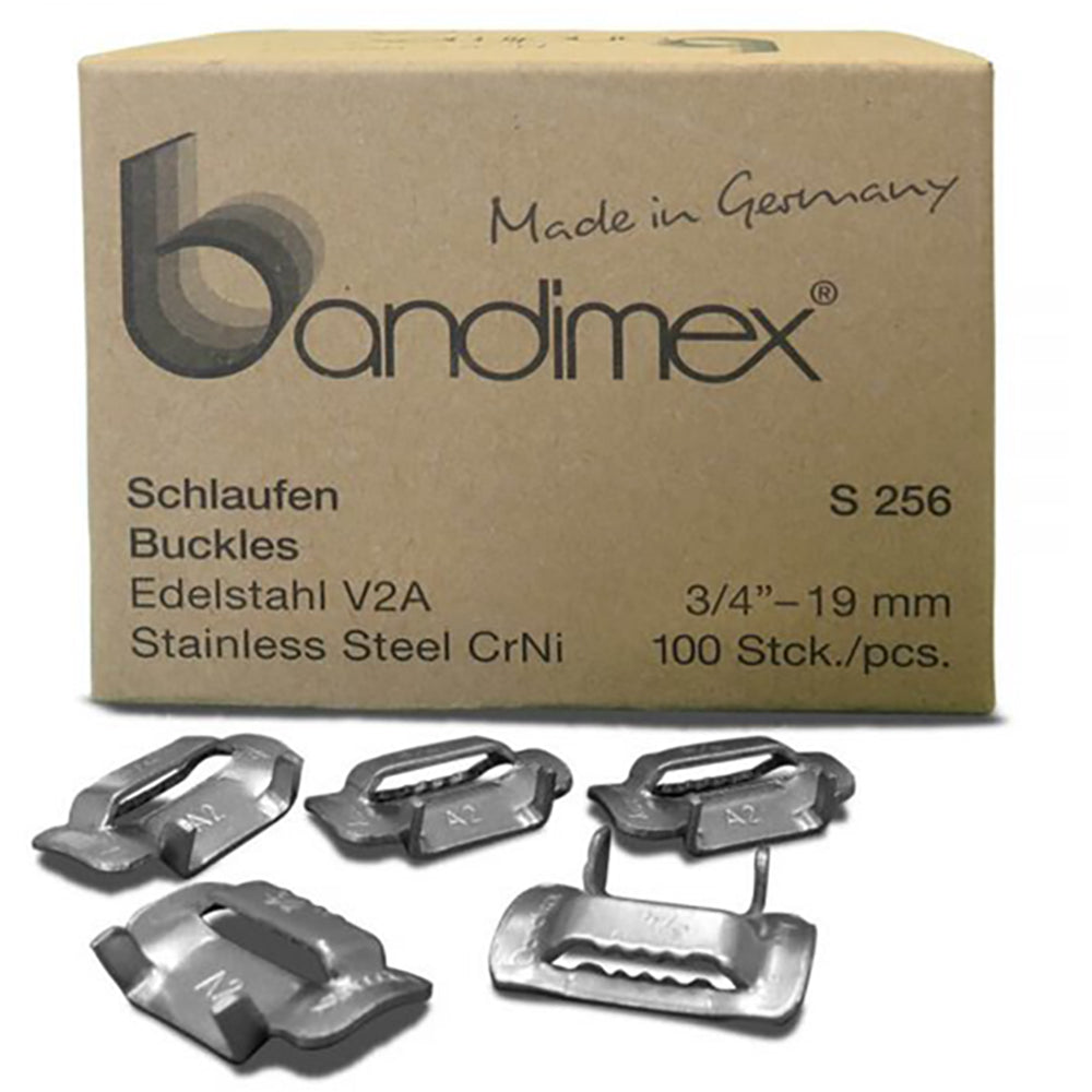 Bandimex S256 Buckles 3/4in (100 pc) | ISL