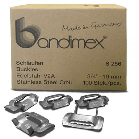 Bandimex S256 Buckles 3/4in (100 pc) | ISL