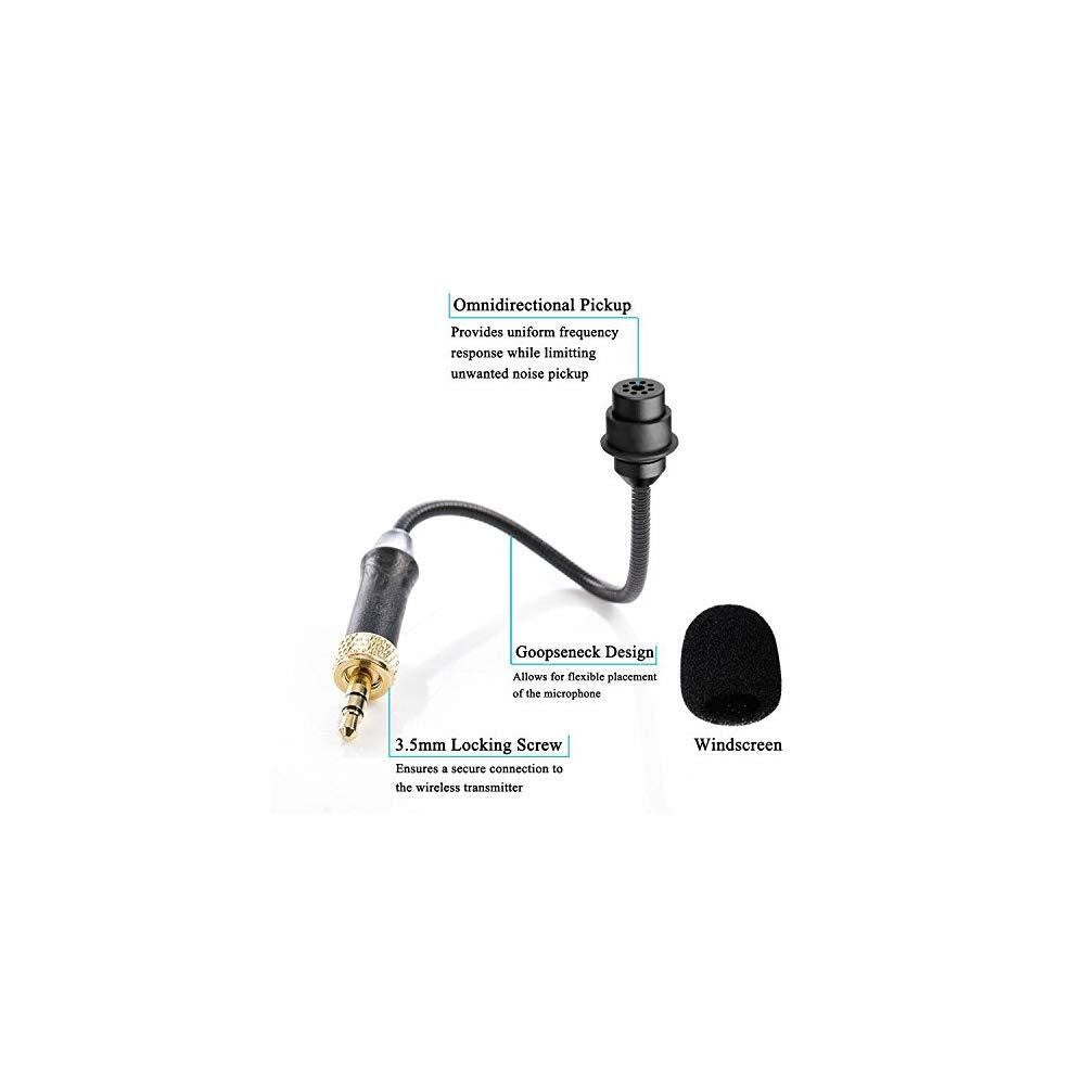 Boya 3.5mm Locking-Type Mini Gooseneck Omni Flexible Mic | Formula