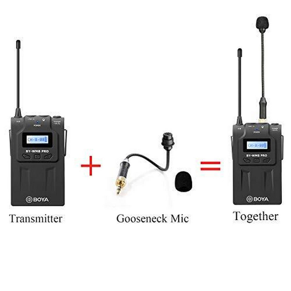 Boya 3.5mm Locking-Type Mini Gooseneck Omni Flexible Mic | Formula