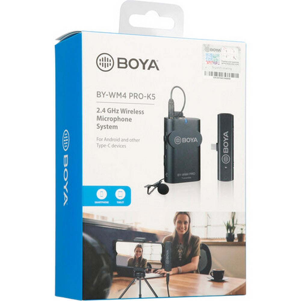 Boya Wireless Mic Kit For Android 1+1 - 2.4ghz | Formula