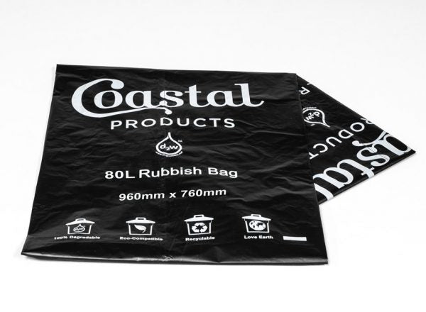 Rubbish Bag 80L Flat Pack
