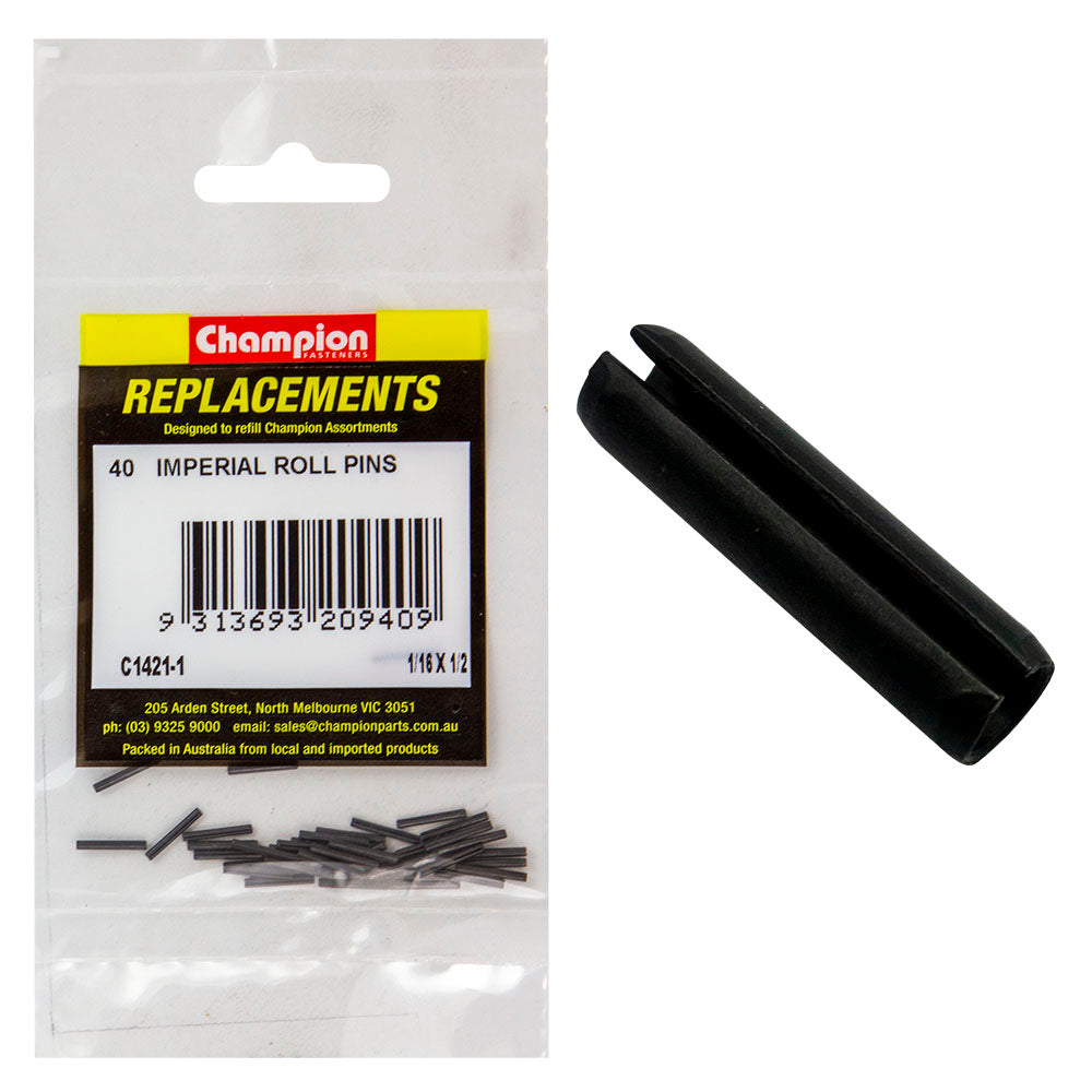 Champion 5mm x 20mm Roll Pin - 100pk | ISL