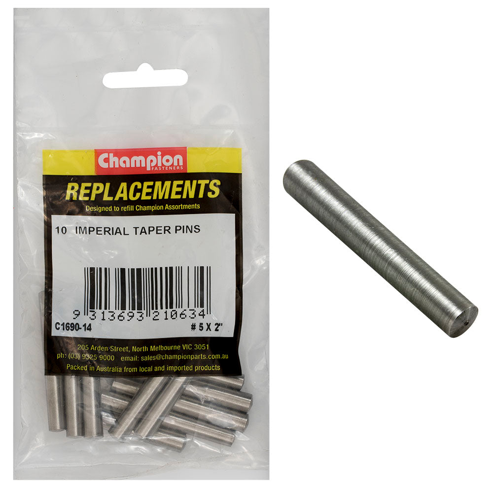 Champion #5 x 2in Taper Pin -10pk | ISL
