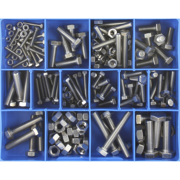 Champion 174pc Stainless (304/A2) Metric Set Screw & Nut | ISL