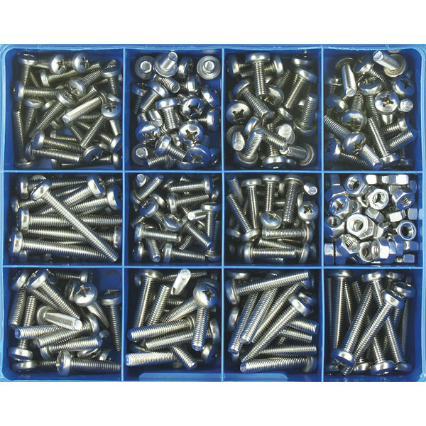 Champion 345pc Metric Machine Screw Assortment Pan HD 316/A4 | ISL