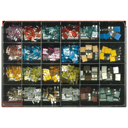 Champion Master Kit 400pc Auto Blade Fuse Asst 3-30Amp | ISL