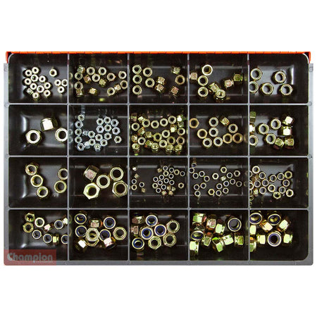 Champion Master Kit 248pc Nylon Insert Self-Locking Nuts | ISL