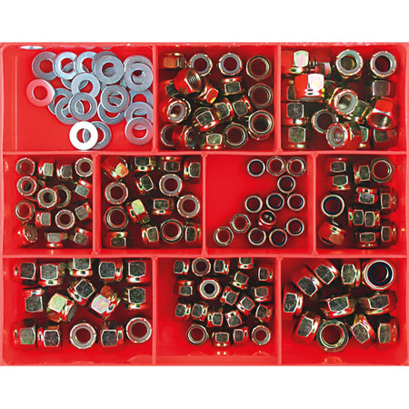Champion 166pc mm/UNC/UNF Self Locking Nut Assortment | ISL
