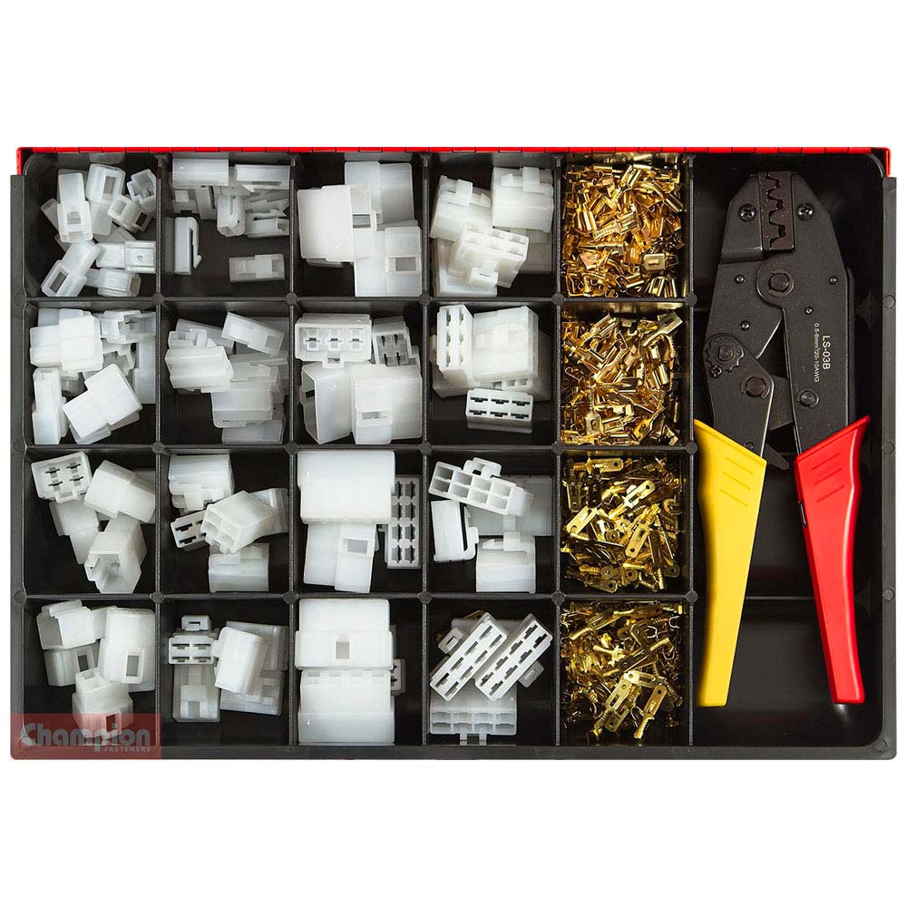 Champion Master Kit 496pc Wiring Connector Block | ISL