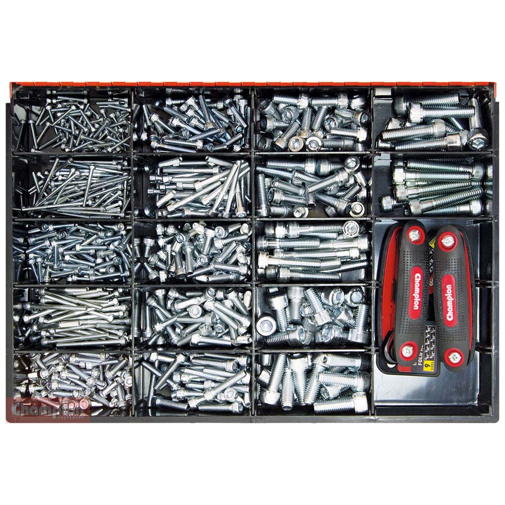 Champion Master Kit 782pc H/Tensile Socket Head Cap Screw | ISL