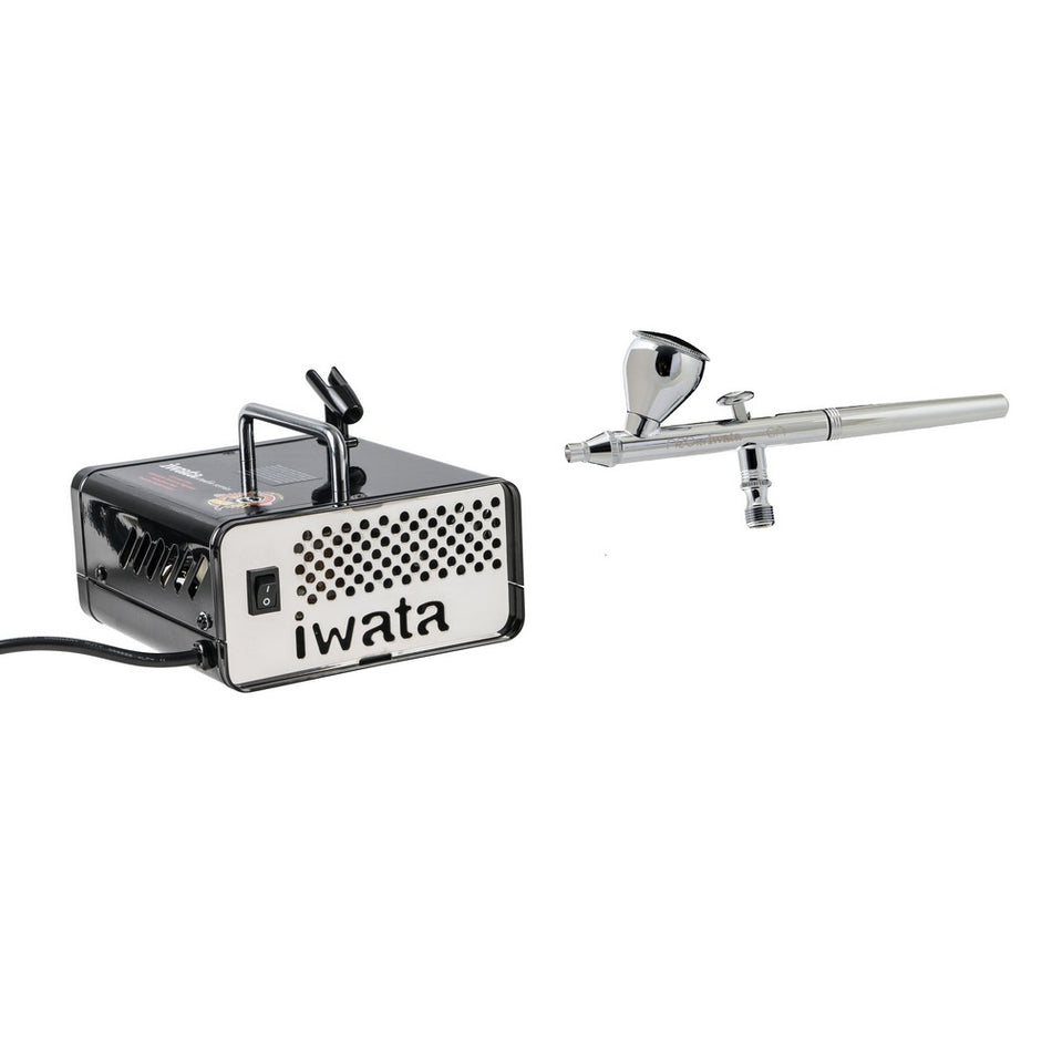 Iwata Airbrush Kit Cake Home Hp.Cn + Is35 Compressor