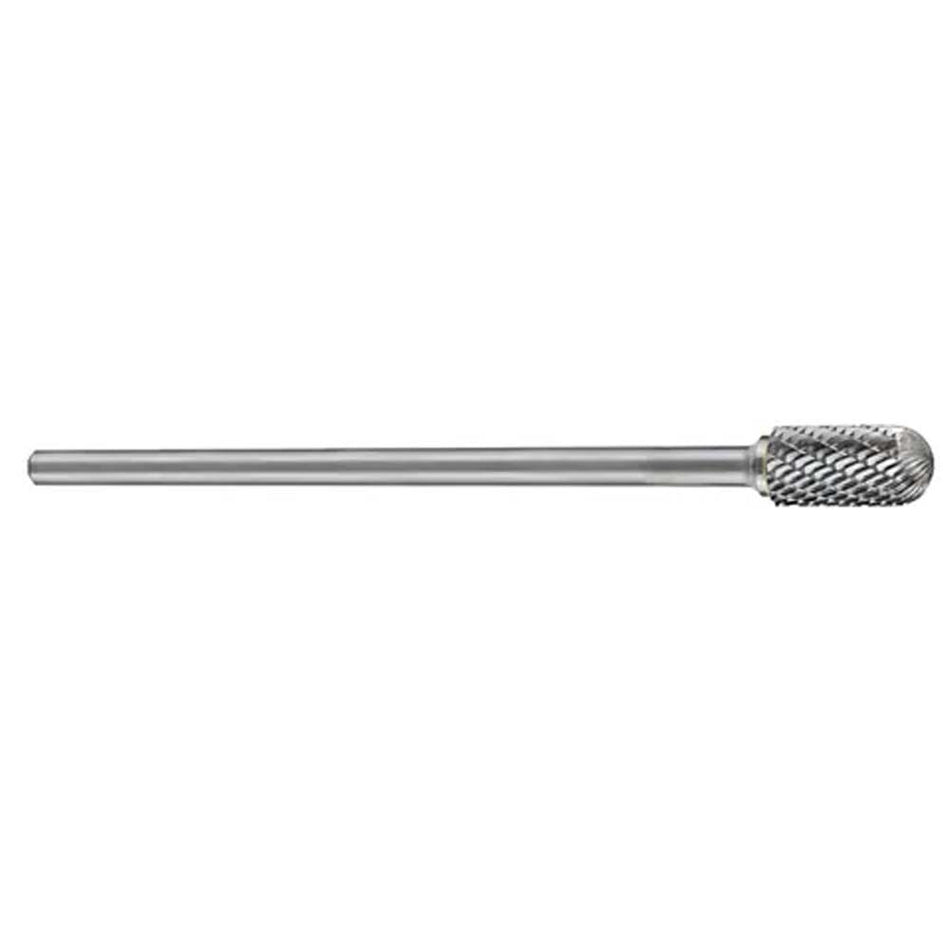 Holemaker Carbide Burr 3/8 x3/4in x1/4in Round Radius End DC