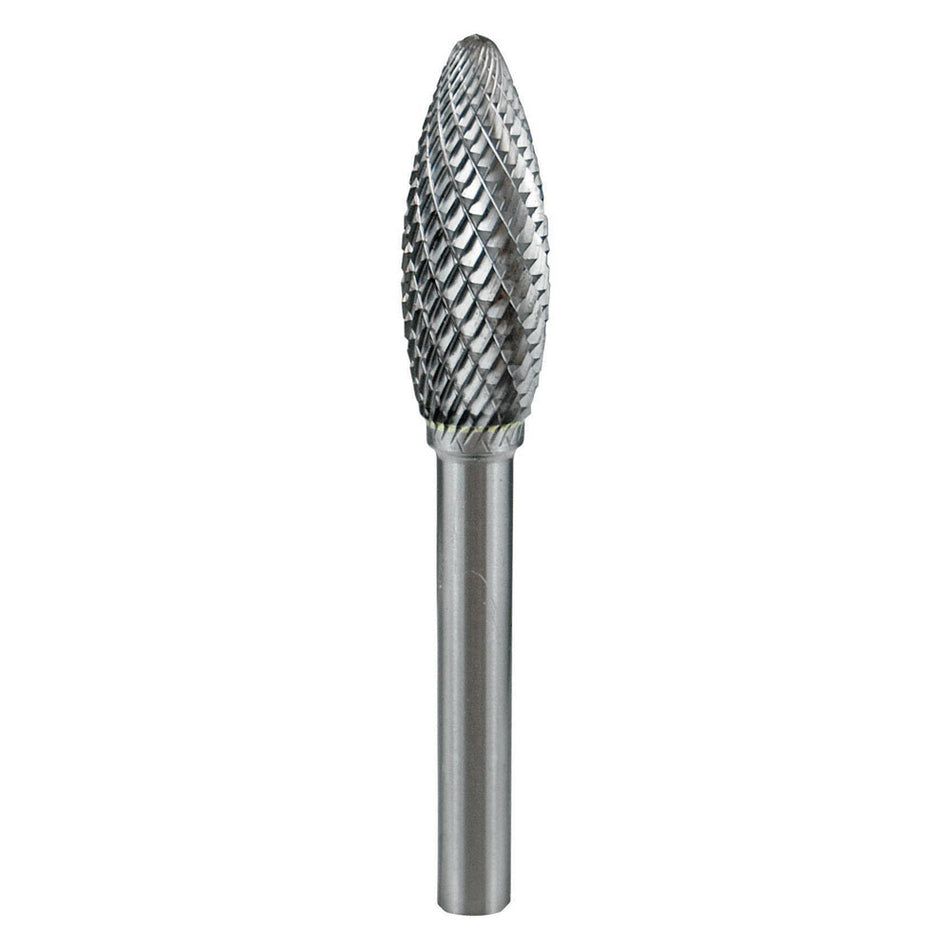 Holemaker Carbide Burr 1/4 x 5/8in Flame Shape DC