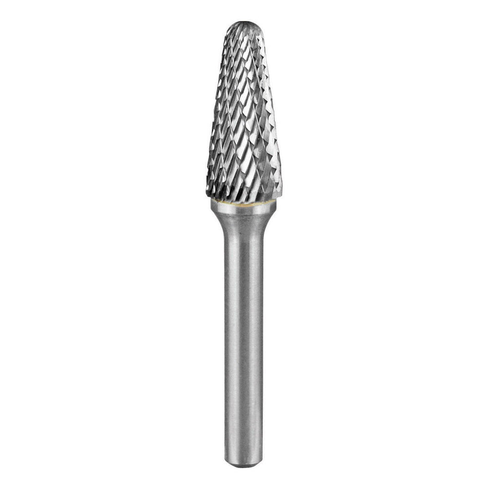 Holemaker Carbide Burr 1/2 x 1-1/8in Tapered Radius End DC