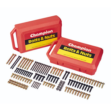 Champion 600pc Case Of Bolt, Set Screw & Nut GR8.8 - Metric – 600PC Case of Fine Pitch Metric Bolts, Set Screws and Nuts