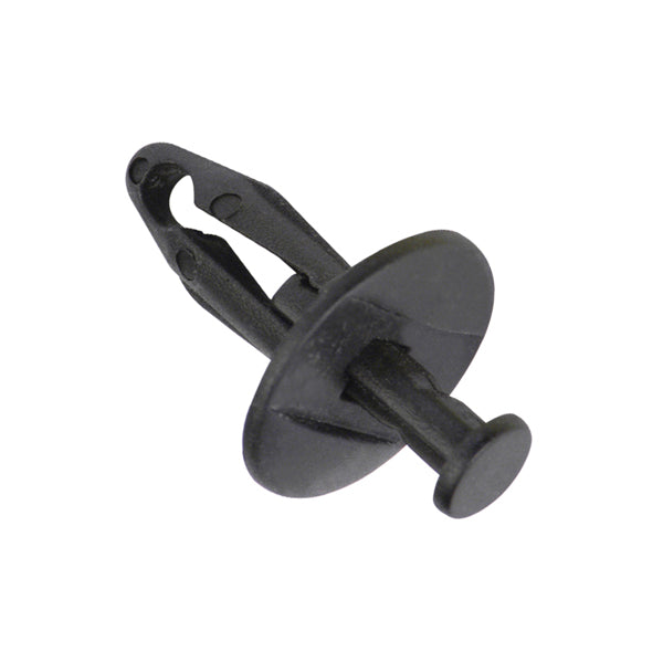 Champion Plastic Push Rivet Black 11mm Head x 18mm - 50pk | ISL