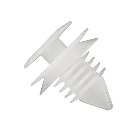Champion Door Trim Clip White 13mm x 13mm - 50pk | ISL