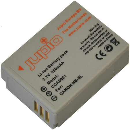 Jupio Camera Battery Canon Nb-5l 3.7v 850mah | Formula