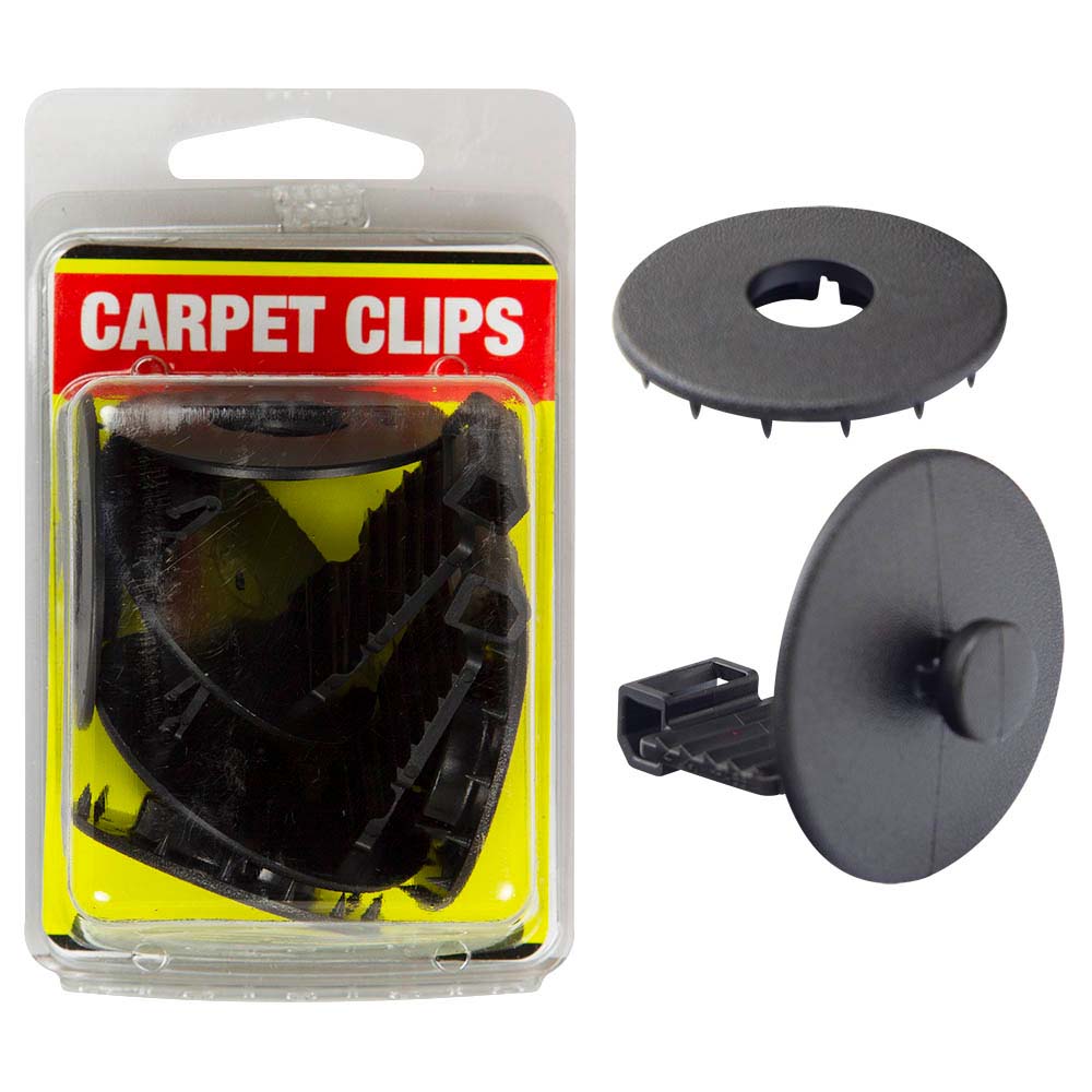 Champion Carpet Clips - Set Of 2 (Black) | ISL