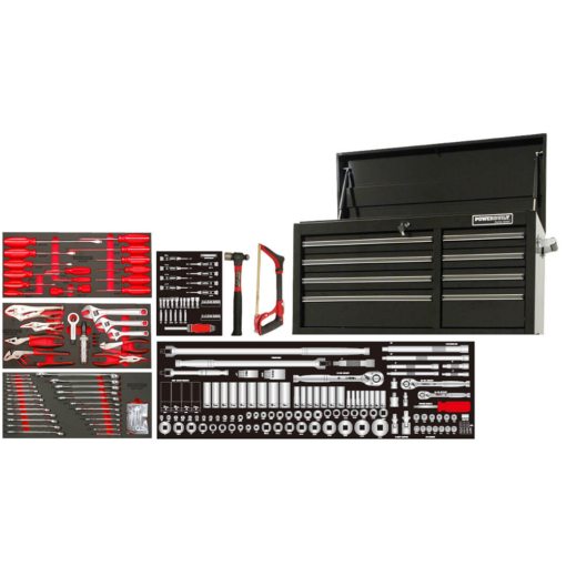 Powerbuilt 253pc 41” Tool Chest & Assorted Tools