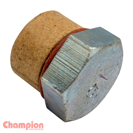 Champion No.3 - 5/8in UNF Drain (Sump) Plug With Washer | ISL