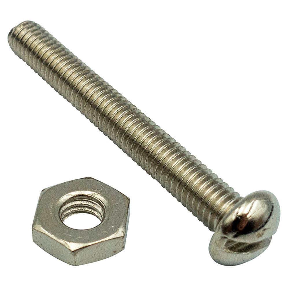 Champion 1 - 1/4in x 8/36in Screw & Nut - 100pk | ISL