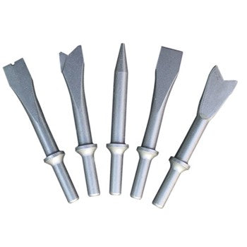 AmPro Air Chisel Set 5pc (for A3101 and A3107 Hammers)